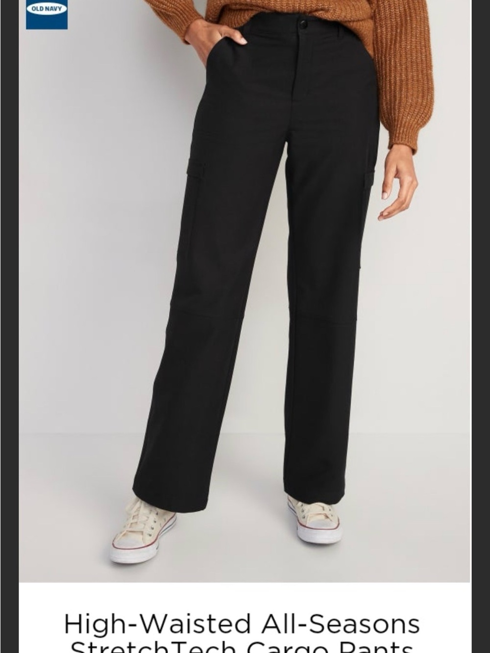 Old Navy Black Cargo Pants 👖